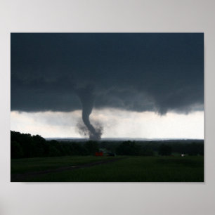 Wynnewood, OKAY Plakat des Tornado-EF4