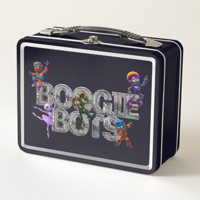 WYNOT Markenshop: Boogie Bots Crew Lunchbox (Vorderseite)