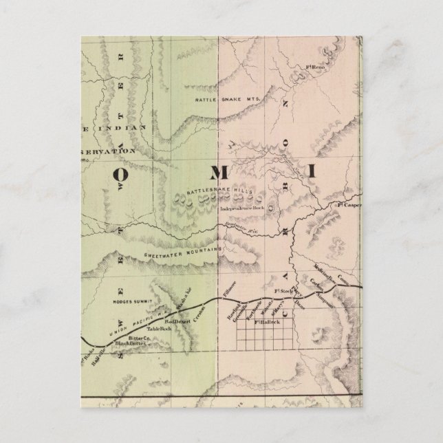 Wyoming 2 postkarte (Vorderseite)