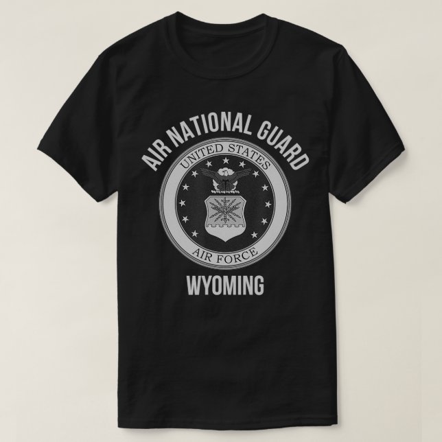 Wyoming Air National Guard  T-Shirt (Design vorne)