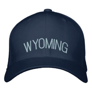 Wyoming-bestickter Hut