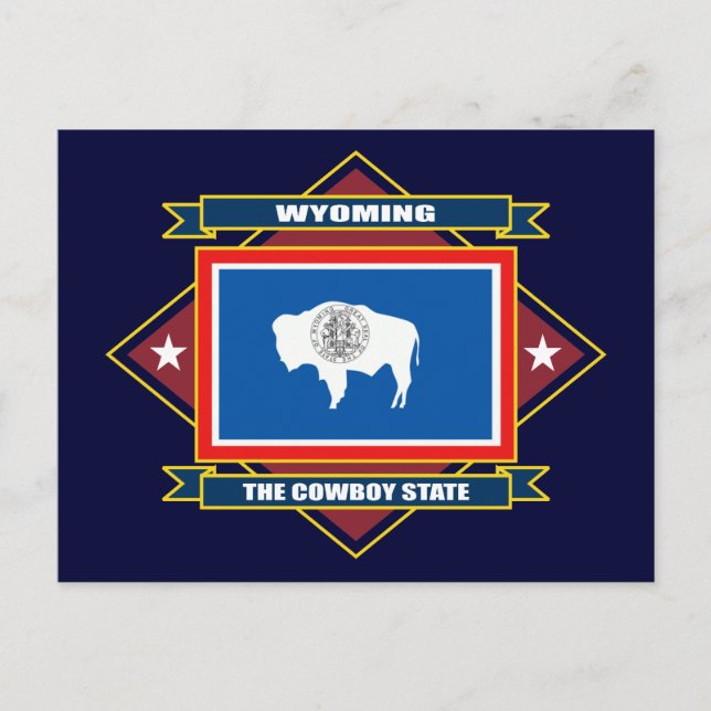 Wyoming Diamond Postkarte (Vorderseite)