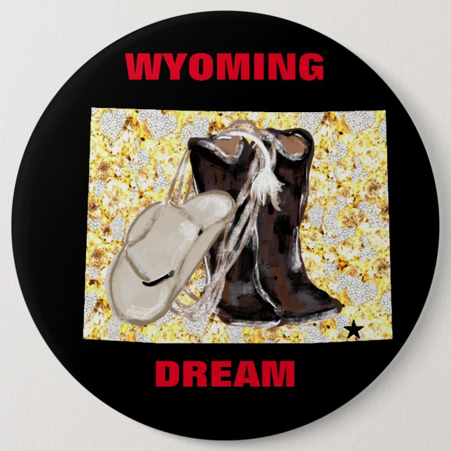 WYOMING DREAM BUTTON (Vorderseite)