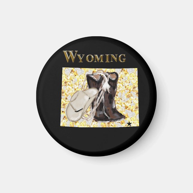 WYOMING DREAM MAGNET (Vorne)