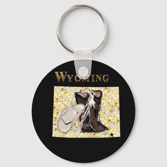 WYOMING DREAM SCHLÜSSELANHÄNGER (Vorderseite)