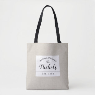 Wyoming Family Monogram Sac fourre-tout d'état