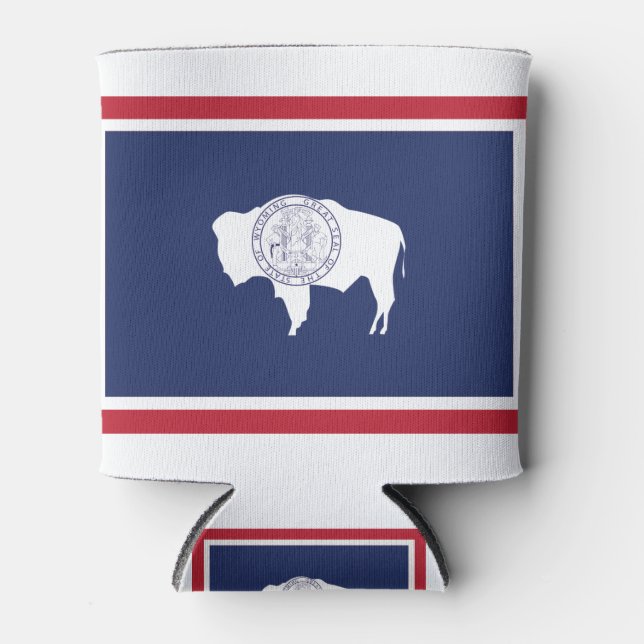 Wyoming Flag Dosenkühler (Vorderseite)