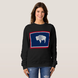 Wyoming-Flagge Sweatshirt