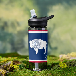 Wyoming Flasche, patriotische Wyoming Flag Trinkflasche