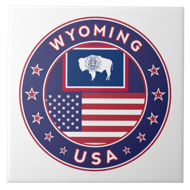 Wyoming Fliese (Vorderseite)