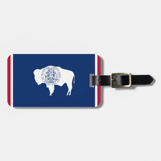 Wyoming Gepäckanhänger (Vorderseite horizontal)