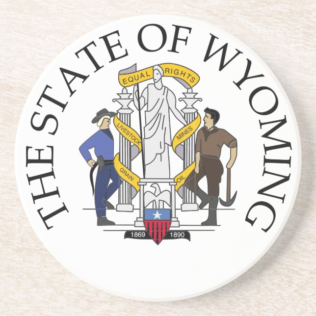 Wyoming Getränkeuntersetzer (Vorne)