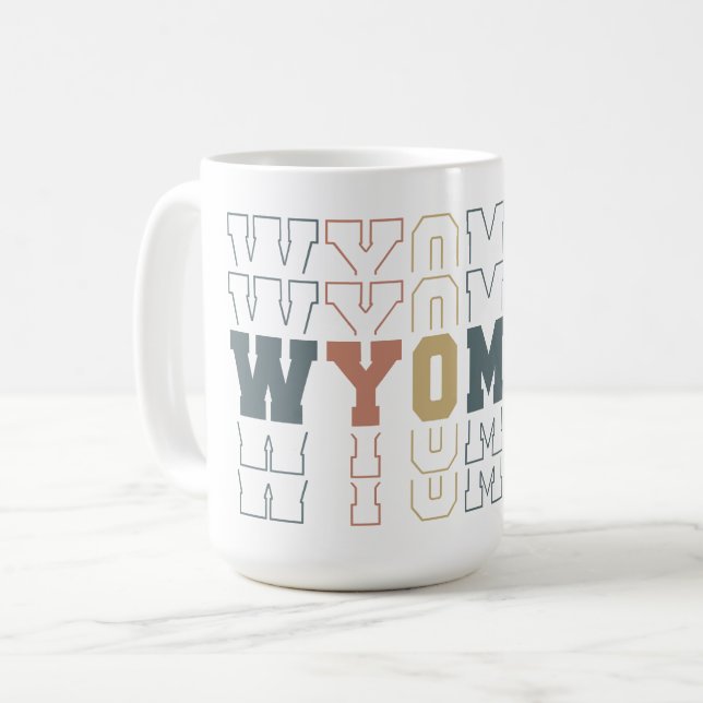 Wyoming Kaffeetasse (Vorderseite Links)