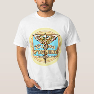 Wyoming Krankenpfleger Caduceus T-Shirt