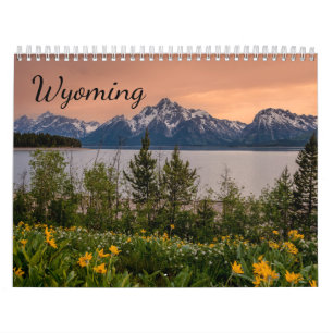 Wyoming Landschaften Kalender