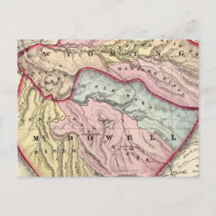 Wyoming, McDowell-Landkreis Postkarte
