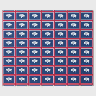 Wyoming-Muster Geschenkpapier