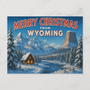 WYOMING Postcard Postkarte
