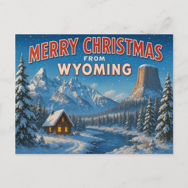 WYOMING Postcard Postkarte (Vorderseite)