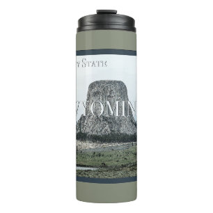 Wyoming Poster Thermosbecher