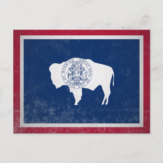 Wyoming Postkarte (Vorderseite)