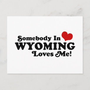 Wyoming Postkarte