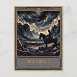Wyoming | Postkarte Gothic Art