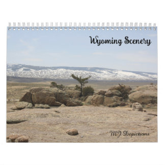 Wyoming Scenery Kalender