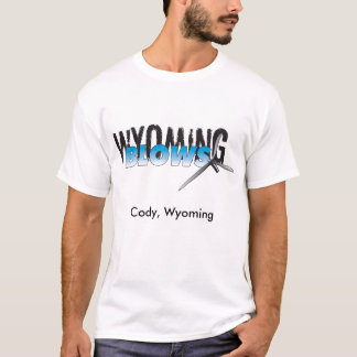 Wyoming-Schläge/Cody, Wyoming T-Shirt