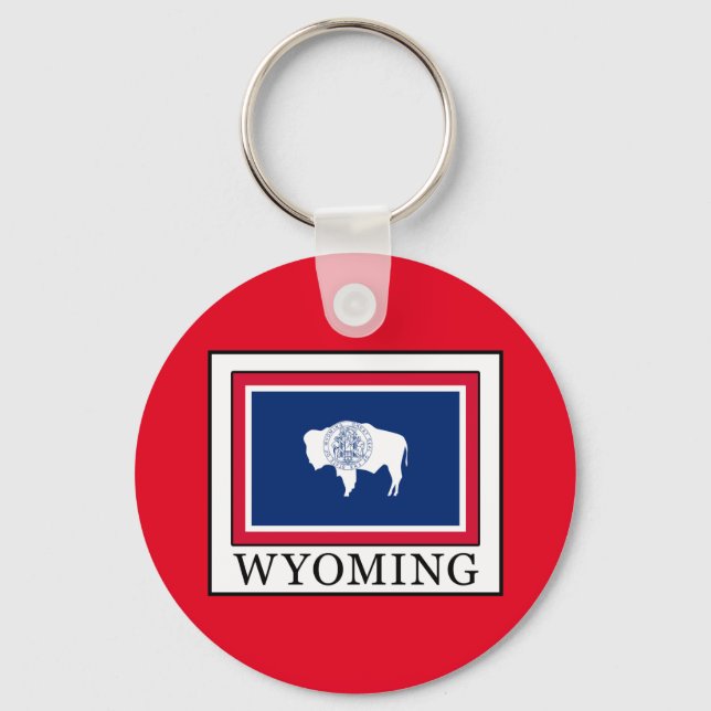 Wyoming Schlüsselanhänger (Vorderseite)