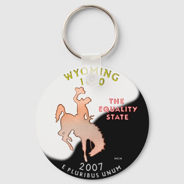 Wyoming Schlüsselanhänger (Vorderseite)