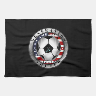 Wyoming Staat Generation X American Soccer Geschirrtuch
