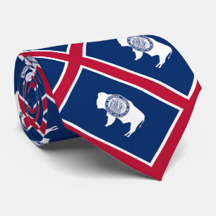Wyoming State Flag Krawatte