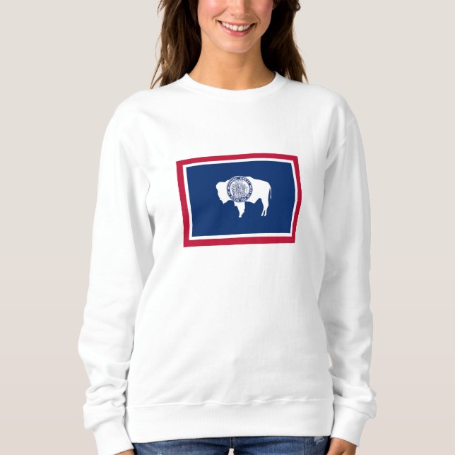 Wyoming State Flag Sweatshirt (Vorderseite)