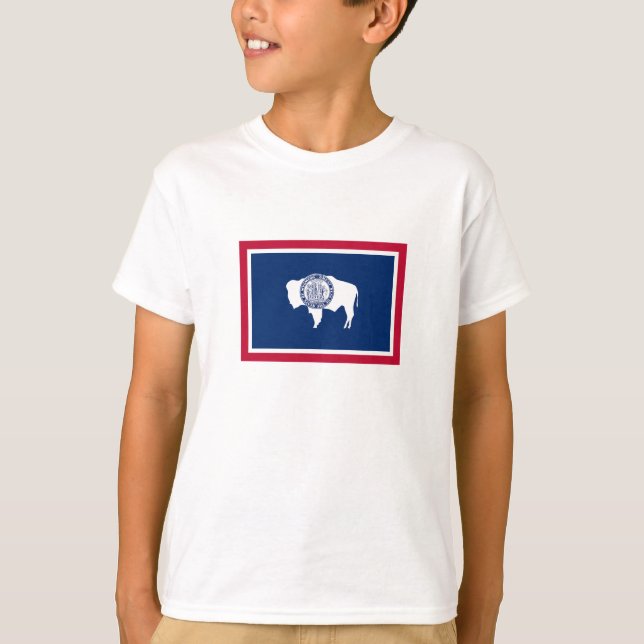 Wyoming State Flag T-Shirt (Vorderseite)