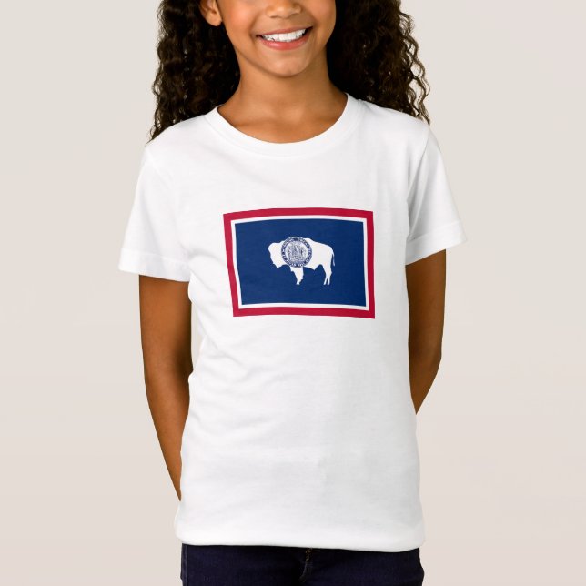 Wyoming State Flag T-Shirt (Vorderseite)