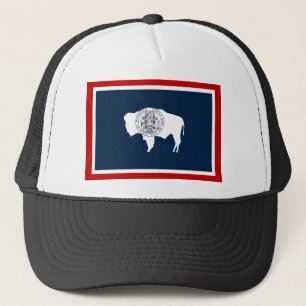Wyoming State Flag Truckerkappe