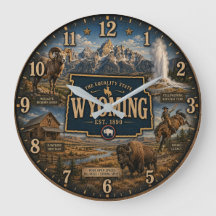 Wyoming State Yellowstone and Grand Teton