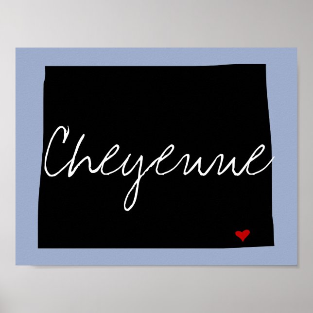 Wyoming Town Poster (Vorne)