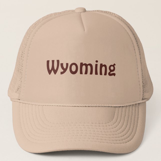 Wyoming Truckerkappe (Vorderseite)
