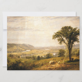 Wyoming Valley, Pennsylvania (Vintage Landschaft) Karte