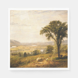 Wyoming Valley, Pennsylvania (Vintage Landschaft) Serviette