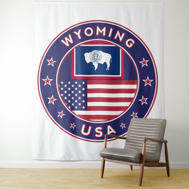 Wyoming Wandteppich (Beispiel)