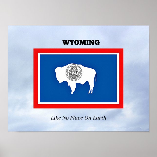 Wyoming, wie kein Ort auf der Erde Poster (Vorne)