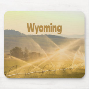 Wyoming Wild West Farm Land Ranch Mousepad