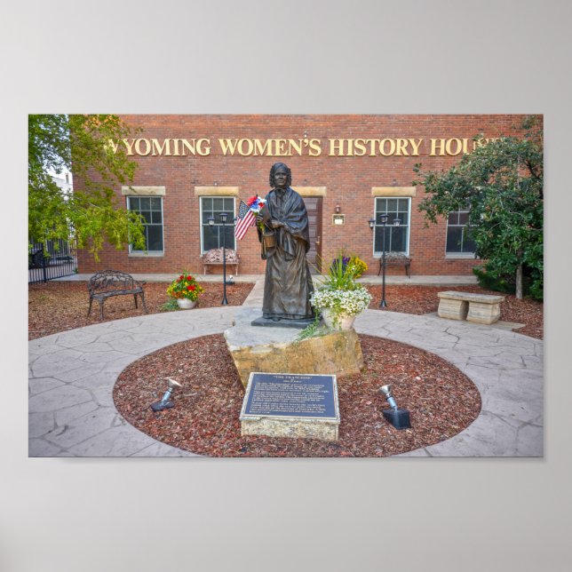 Wyoming Women's History House, Laramie, Wyoming Poster (Vorne)