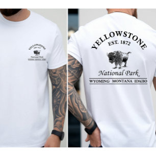 Wyoming Yellowstone Nationalpark Vintage T-Shirt