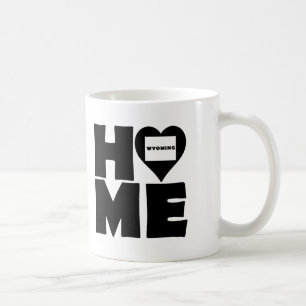 Wyomoming Home Heart State Mug oder Travel Mug Kaffeetasse