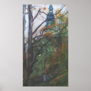 Wyspianski, Ansicht von Vavel, 1894 Poster