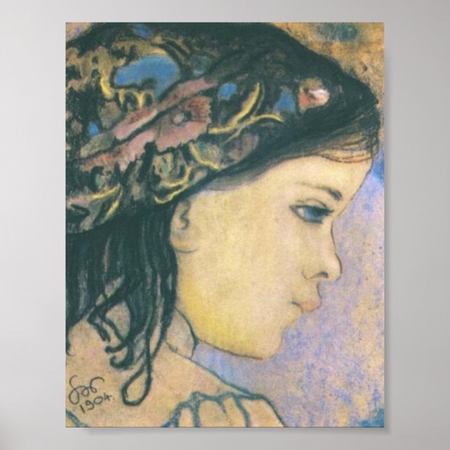 Wyspianski, Helenka - Die Künstlertochter, 1904 Poster (Vorne)